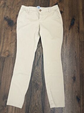 Old Navy Skinny Jeans - Light Beige